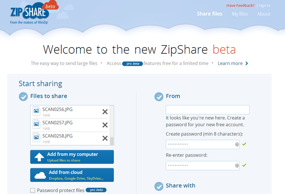 Manage Your Cloud Storage Accounts With WinZip's ZipShare Service 