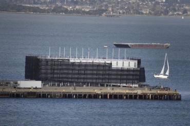 Google Must Move 'mystery' Barge