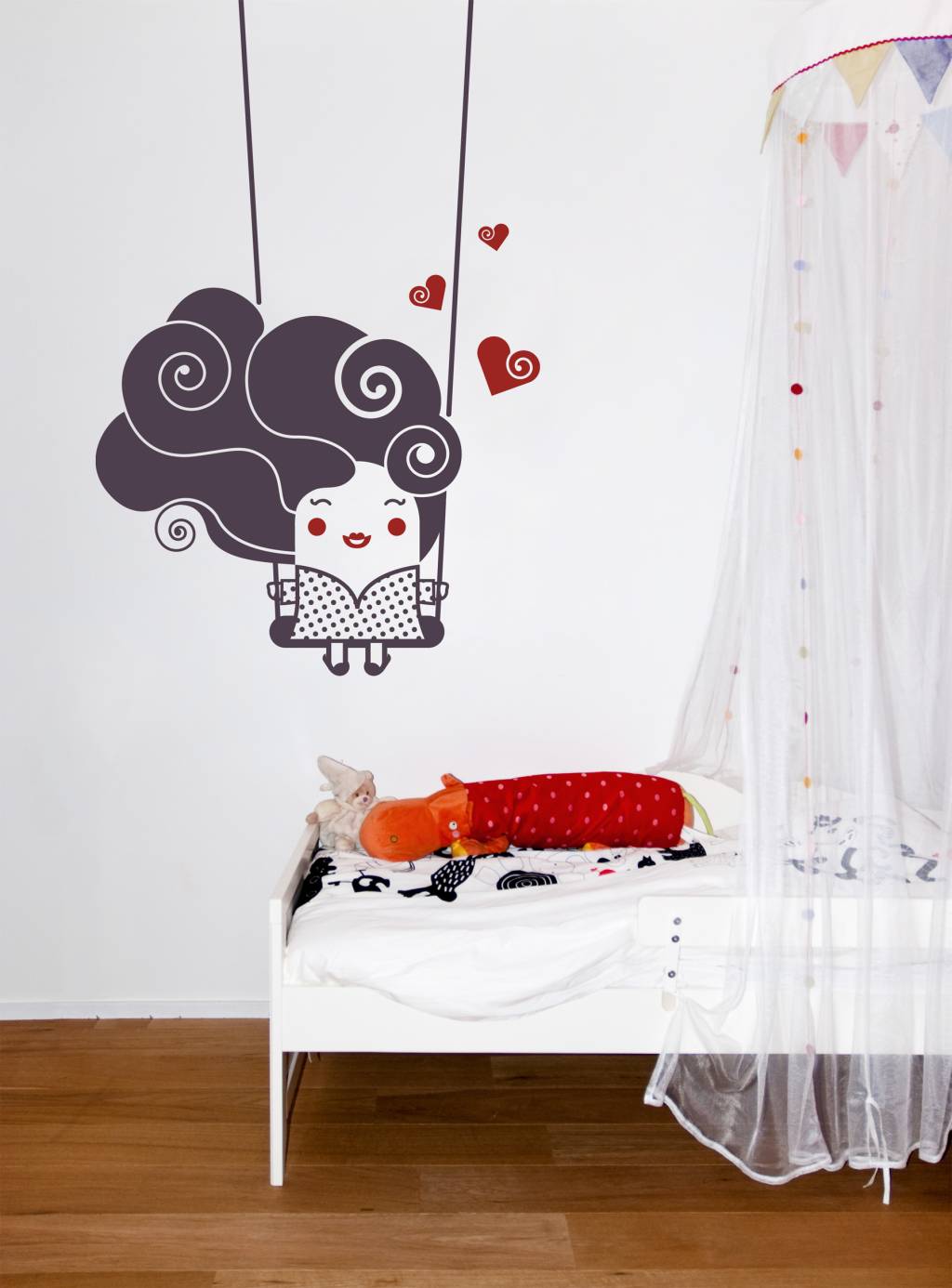 Kids Wall Decal: Easy To Install