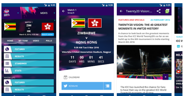 Here Are 7 Best Android Apps To Keep You Updated During WC T20 2016