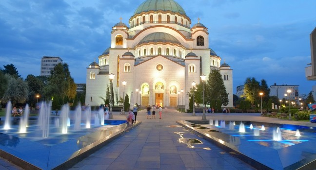 Serbia St Sava Cathedral
