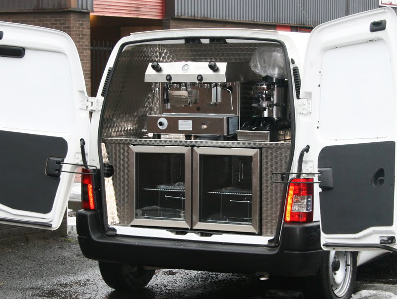 Why Coffee Machines In Mobile Vans Are So Popular